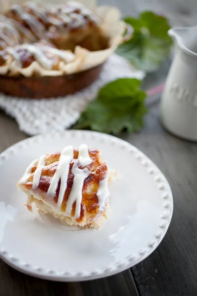 Scandinavian sweet bun — Stock Photo, Image