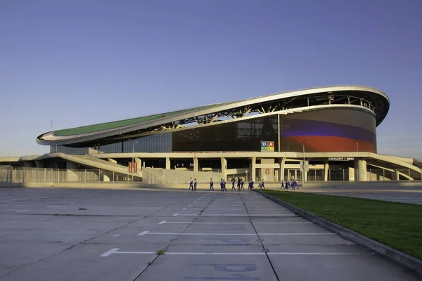 Kazan, Ryssland - 27 augusti 2016: Komplexa Kazan idrottsarena, Kaz — Stockfoto