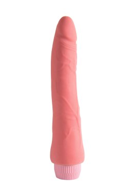 Pink vibrator phallus - adult sex toy isolated