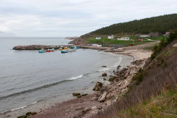 Fishing Town in Nova Scotia — Stock Photo, Image