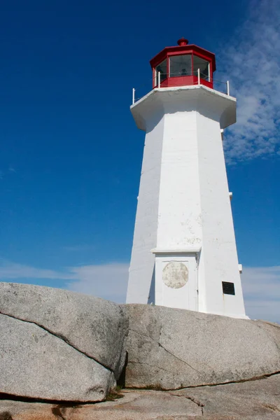 Peggy's Cove Lighthouse Royalty Free Stock Photos