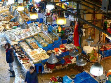 Balık pazarı Seul
