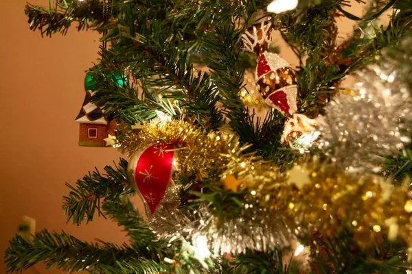 Ornements d'arbres de Noël — Photo