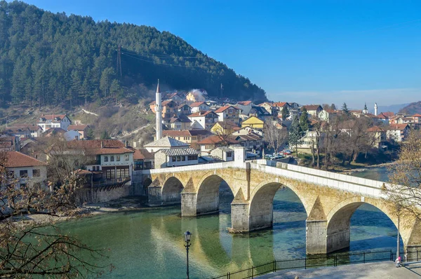 Small town Konjic - Bosnia and Herzegovina — Stock Photo, Image