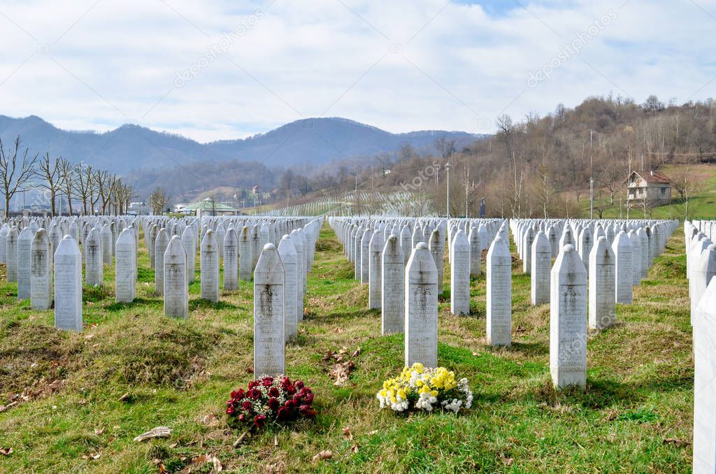 Srebrenica - Bosnia and Herzegovina, memorial and cemetery ...