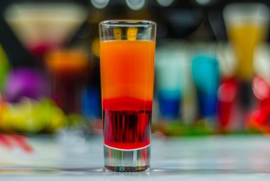 cam çekim, orange r ile bir arada için renkli içki