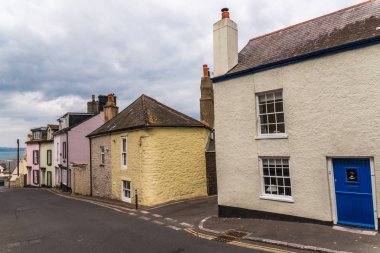 Tipik İngiliz mimari, konut içinde bir satır alo