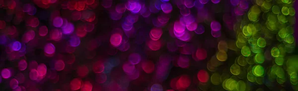 Night lights bokeh background, defocused bokeh lights, blurred b — Stock Photo, Image