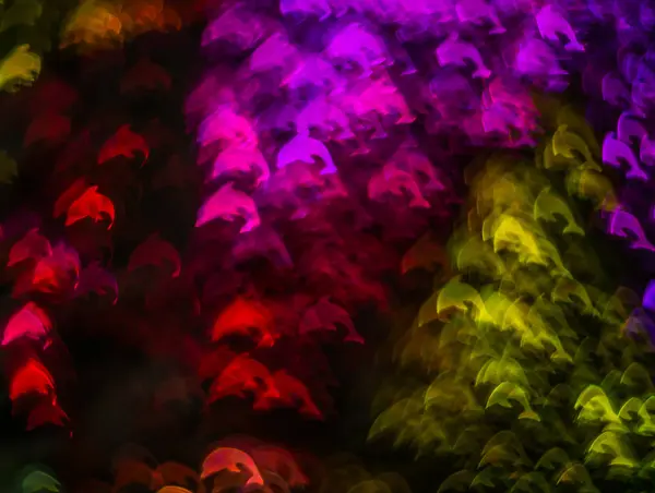 Красивый фон с разноцветным дельфином, абстрактная ба — стоковое фото