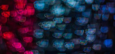 Farklı renkli fincan kahve, abstr ile güzel arka plan