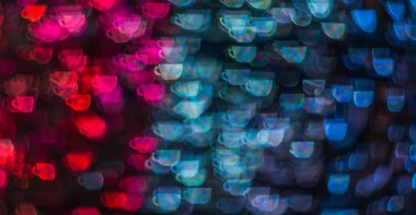 Farklı renkli fincan kahve, abstr ile güzel arka plan