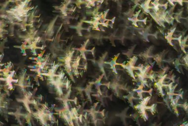 Farklı renkli uçak, soyut b ile güzel arka plan