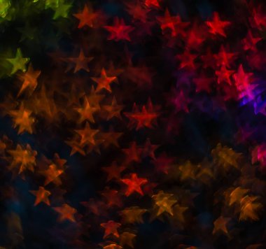 Yıldız, soyut backg güzel arka plan ile farklı renkli