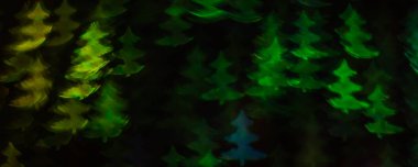 Güzel arka plan ile farklı renkli Noel ağacı, abs