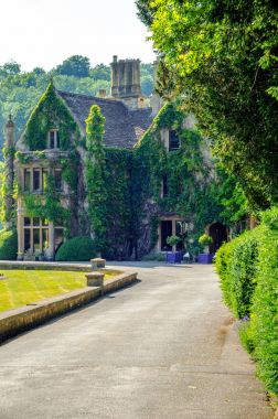 Tarihi kale, karakteristik turr stilize eski bina