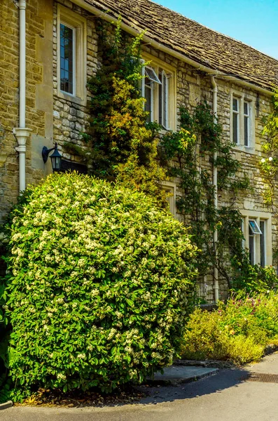 Eski İngiliz kasabası ve güzel tarihi binalar, eski street, h