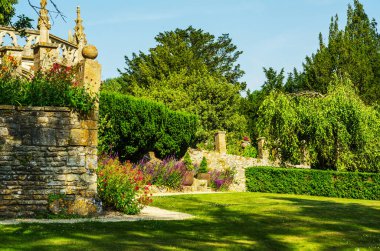 Tarihi kale, karakteristik turr stilize eski bina