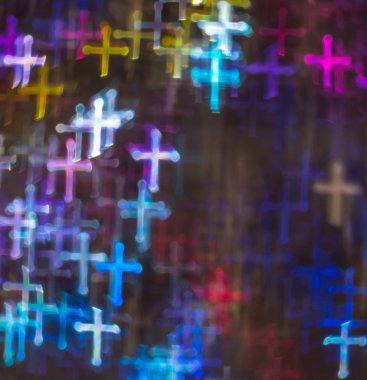 Güzel arka plan ile farklı çapraz, renkli geri soyut