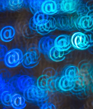 Tabelaya, soyut ba güzel arka plan ile farklı renkli