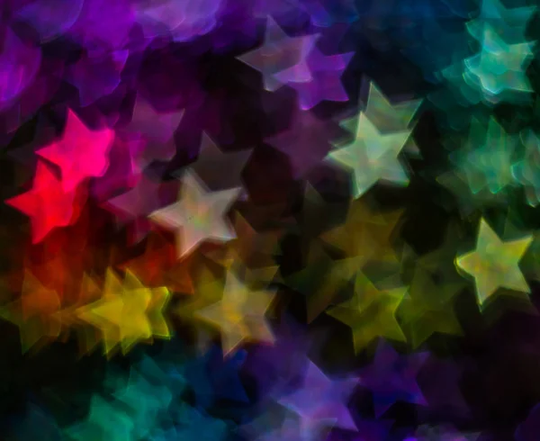 Gyönyörű háttér-val különböző színű csillag, absztrakt vissza — Stock Fotó