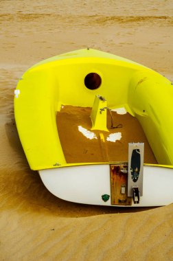 kum, güzel kumlu plaj tekne, eğlence ve fi için tekne