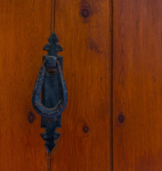 Kapı tokmağı pirinç bir dekorasyon, güzel entr şeklinde ile