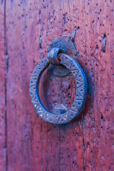 Kapı tokmağı pirinç bir dekorasyon, güzel entr şeklinde ile