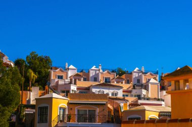 Andalusia, tipik kasaba mimari karakteristik bina 