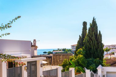 Andalusia, tipik kasaba mimari karakteristik bina 