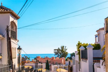 Andalusia, tipik kasaba mimari karakteristik bina 