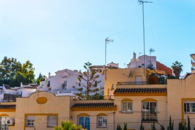 Andalusia, tipik kasaba mimari karakteristik bina 