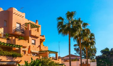 Andalusia, tipik kasaba mimari karakteristik bina 