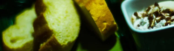 Serie di spuntini con formaggio bianco e cetriolo, ravanello, fungo , — Foto Stock