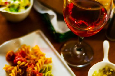 makarna, et ve sos, İtalyan yemek, hızlı ve sı ile lezzetli yemek