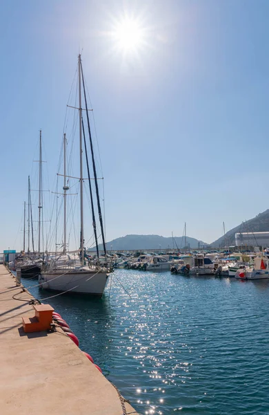 Cartagena Spagna Febbraio 2019 Famoso Porto Della Città Cartagena Nella — Foto Stock