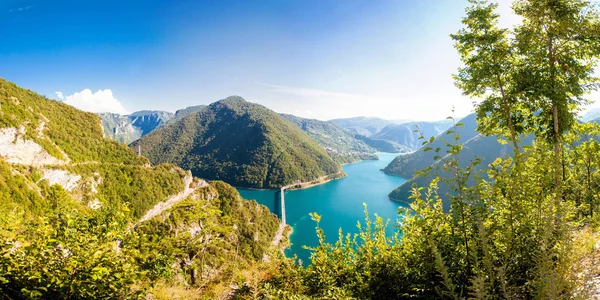 Montenegro panorama in Pluzine — Stock Photo, Image