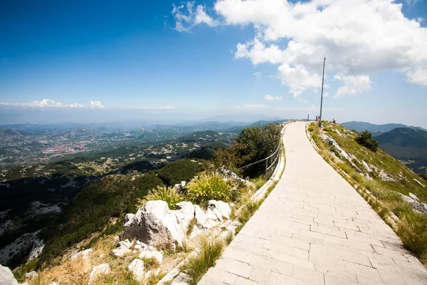 Toppen av Mount Lovcen — Stockfoto