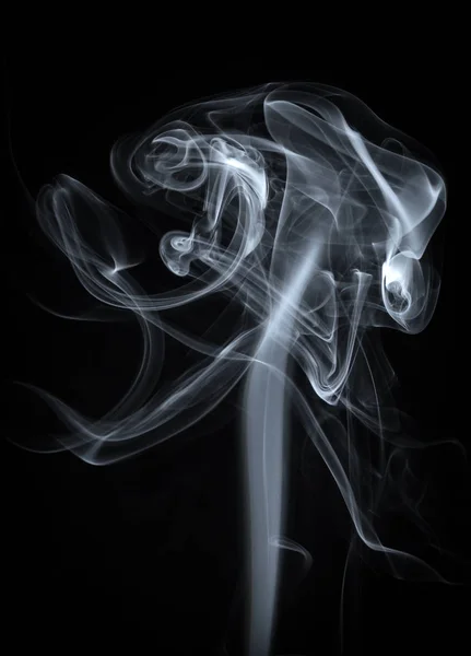 白い煙の抽象的な背景 — ストック写真