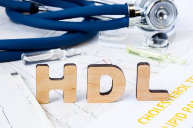 HDL tıbbi ya da klinik laboratuvar kısaltma veya kısaltma yüksek yoğunluklu lipoprotein, kan kolesterol, olarak da bilinen iyi kolesterol türü test eder. Word Hdl EKG çizgili lipit paneli test sonucu