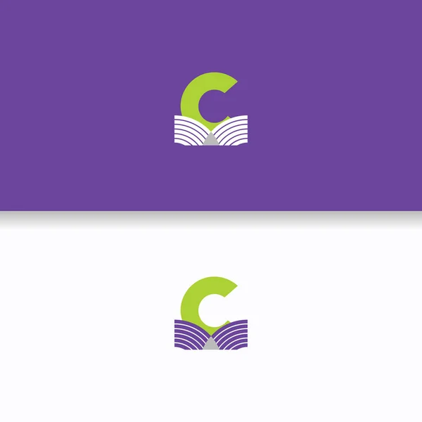 Harfi C logo, marka, kitap, kavram, şirket, iş, eğitim, okul, zarif, endüstriyel, yazdırma,