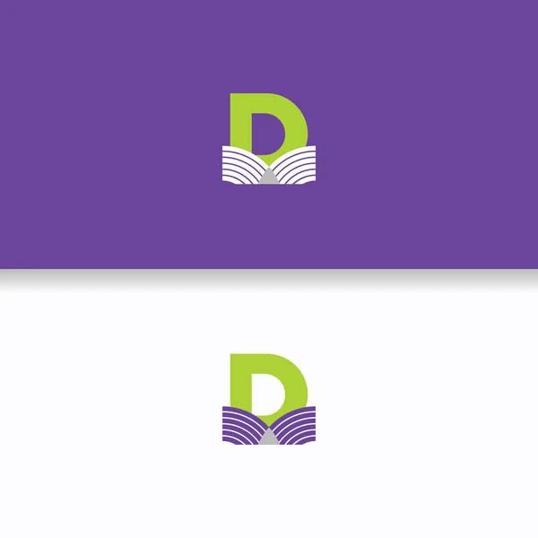 Mektup D logo, marka, kitap, kavram, şirket, iş, eğitim, okul, zarif, endüstriyel, yazdırma,