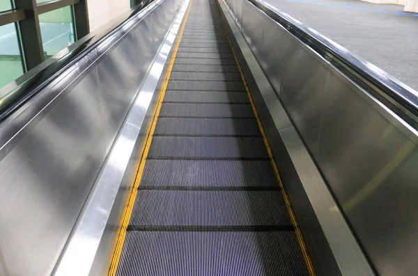 walkway moving at airport