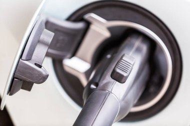 Elektrikli otomobil görünümü