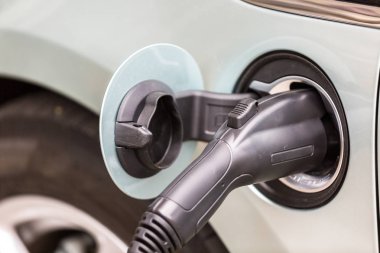 Elektrikli otomobil görünümü