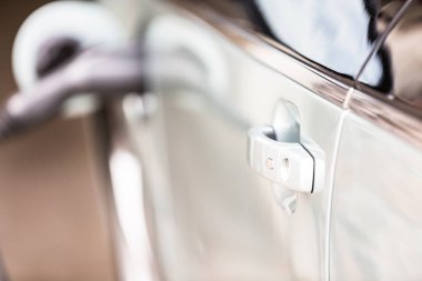 Elektrikli otomobil görünümü