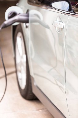 Elektrikli otomobil görünümü