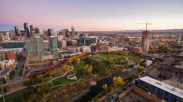 Centre-ville de Denver paysage urbain — Photo
