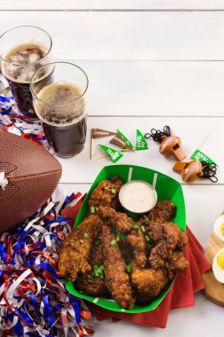 Futbol maçı izlemek için aperatifler