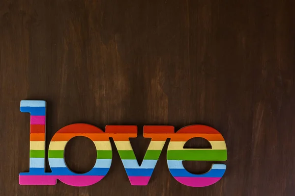 Gay pride teken — Stockfoto