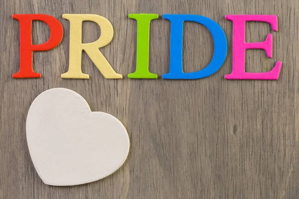 Gay pride tecken — Stockfoto